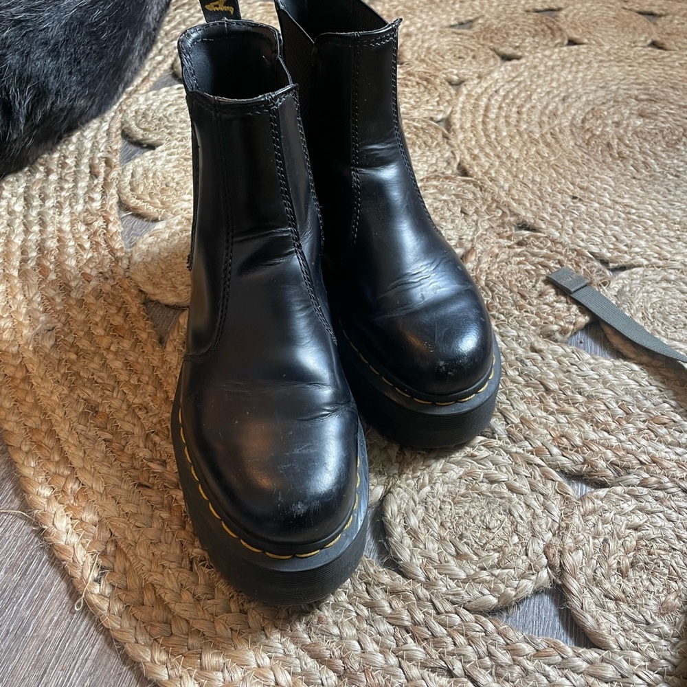 Black Leather Boots